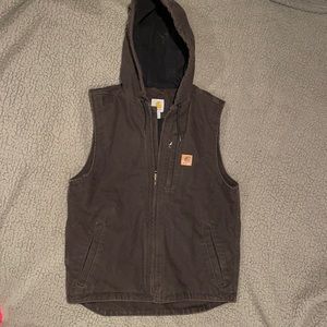 Carhartt brown vest size Small